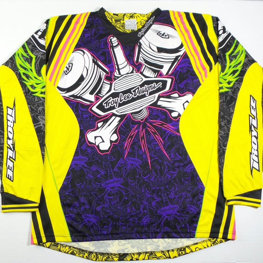 Troy Lee Design Racing Motocross Dirt Bike #412 Coleman Jersey SizeMen's XL